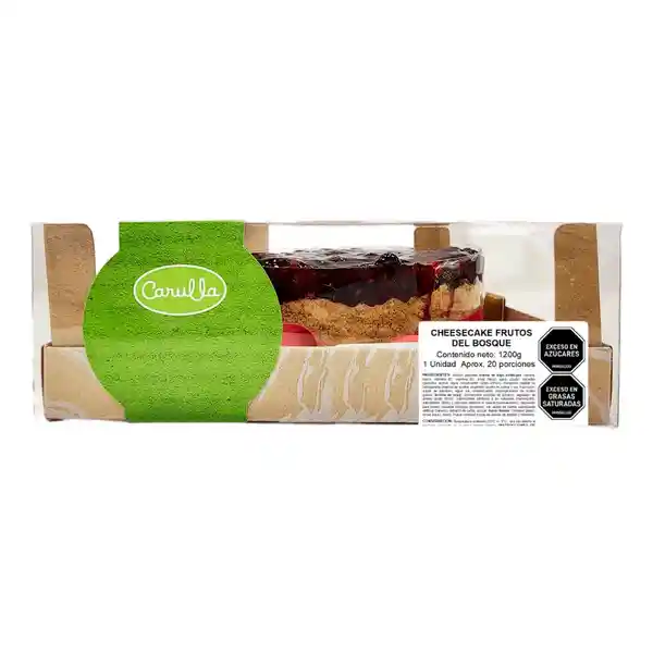 Cheesecake Frutos Del Bosque Carulla