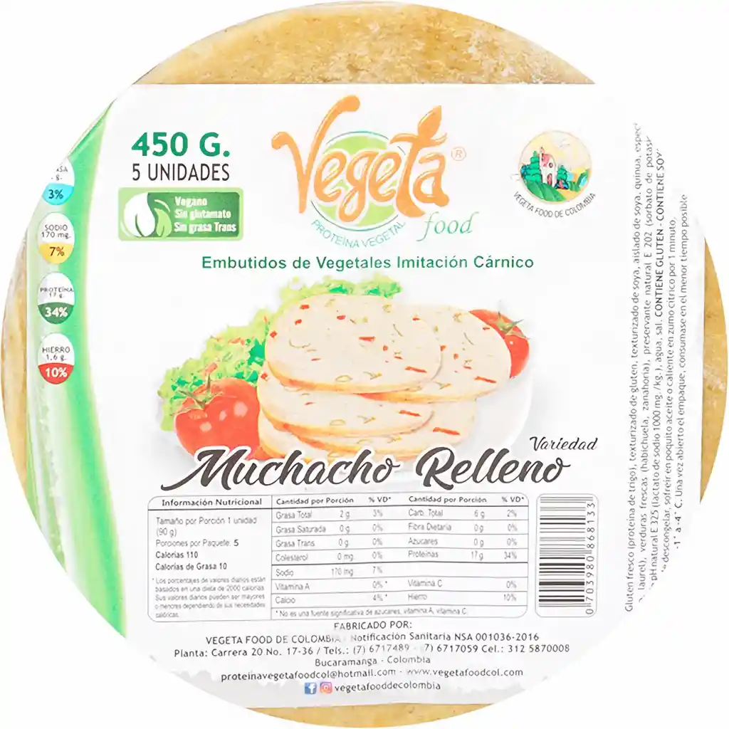 Vegeta Muchacho Relleno