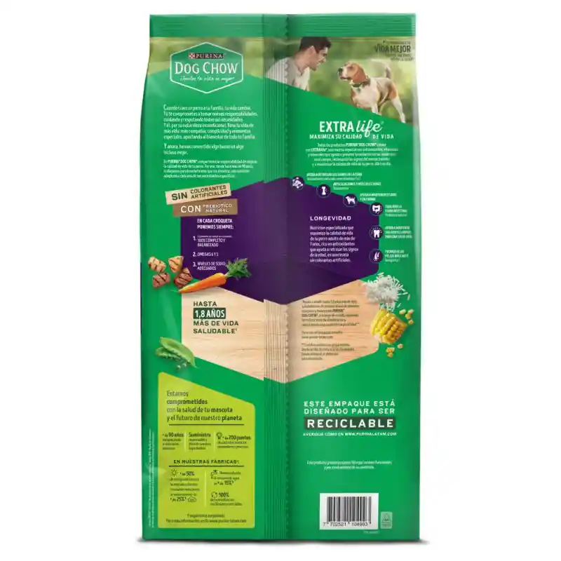 Comida para perro Dog Chow mayores a 7 años (Senior Longevidad) x 2 kg
