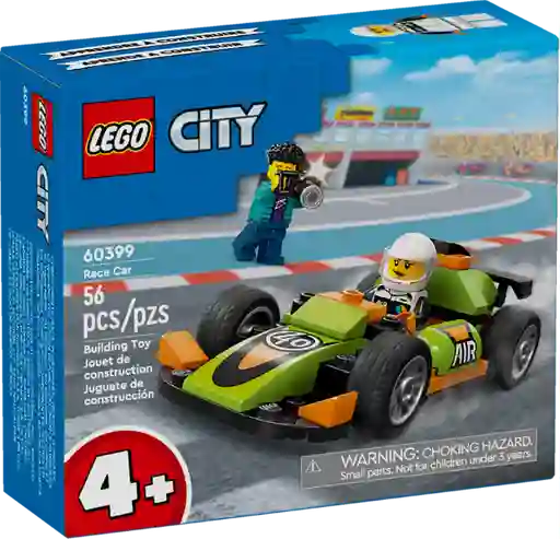 Lego Construcción Deportivo de Carreras Verde