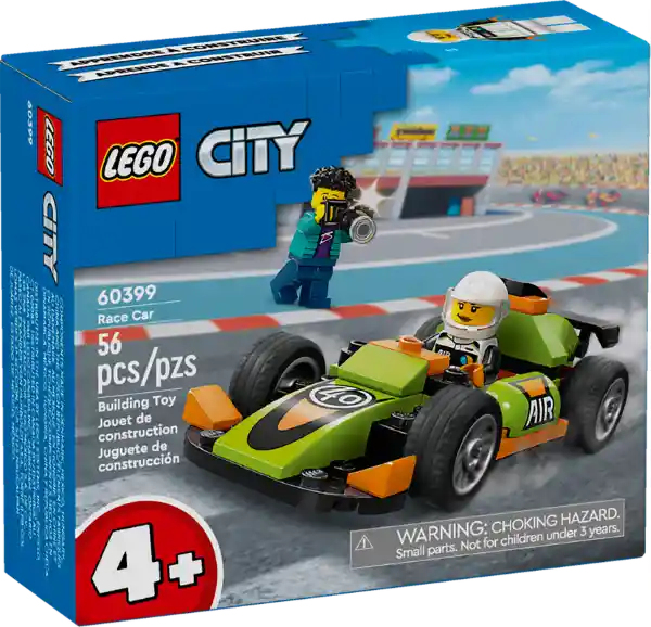 Lego Construcción Deportivo de Carreras Verde