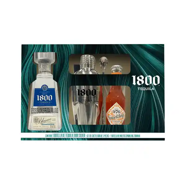 1800 Tequila Silver + Sparkling Tamarindo