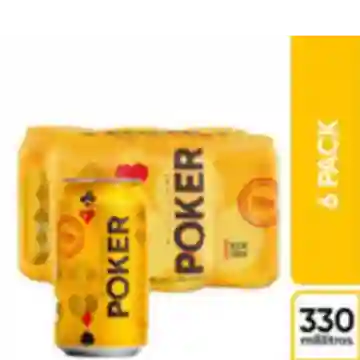Poker Sixpack 330 ml