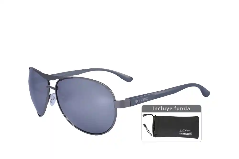 Sunbox Lentes de Sol Aluminum U3 Plomo