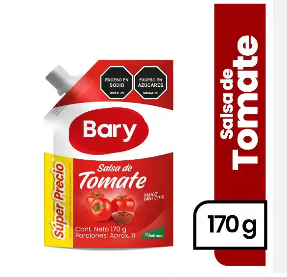 Salsa Tomate Bary X 170 Gr