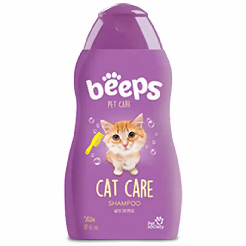 Shampoo Cat Care Beeps Uva 500 mL