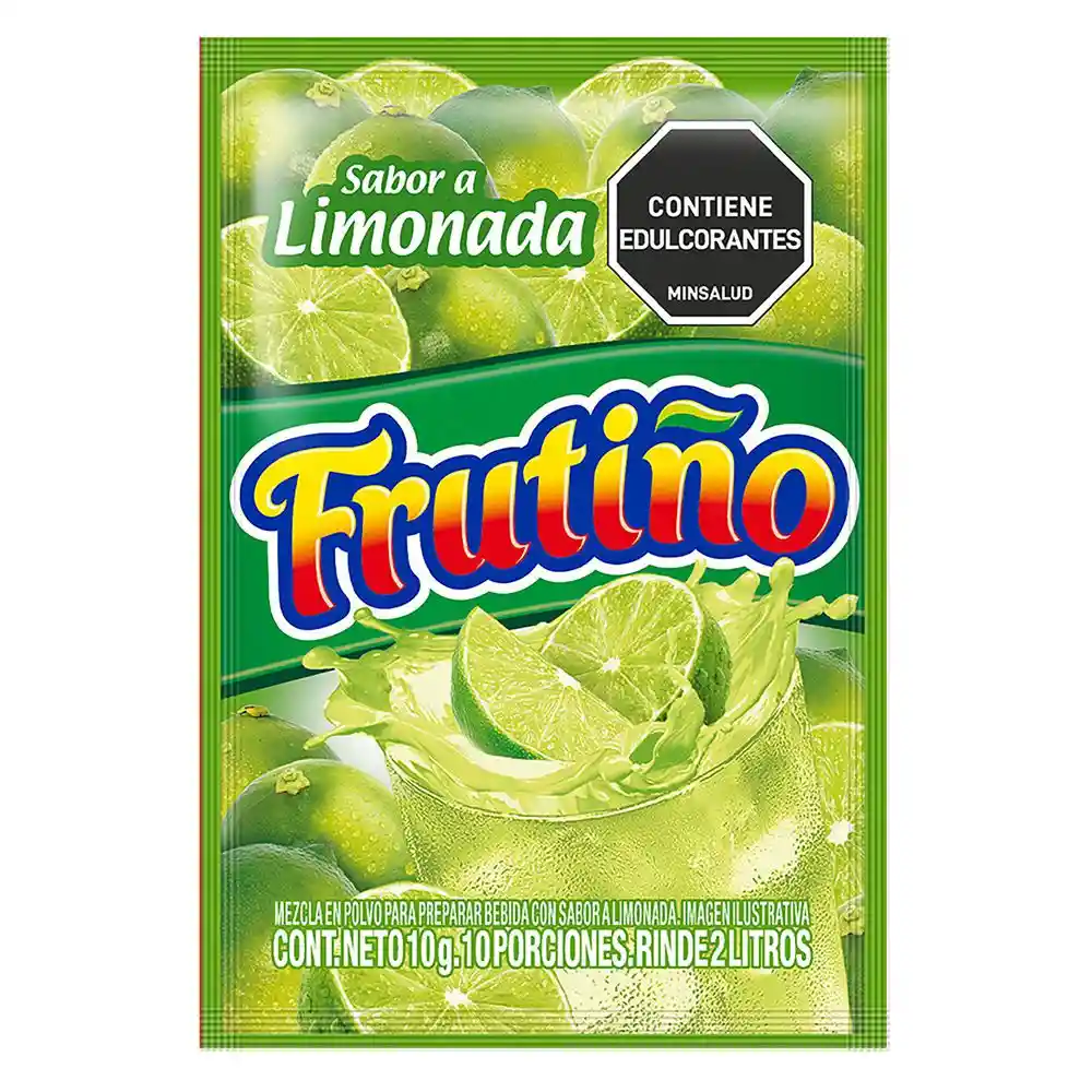 Mezcla Frutino Polvo Bebida Limonada(10 Gr)