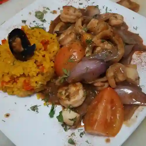 Tacu Tacu de Mariscos