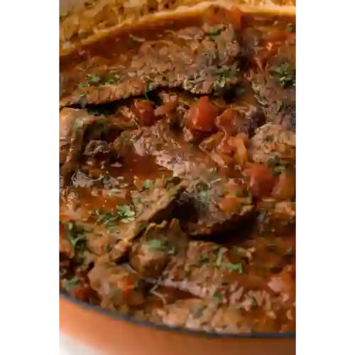 Bistec en Salsa de Vegetales