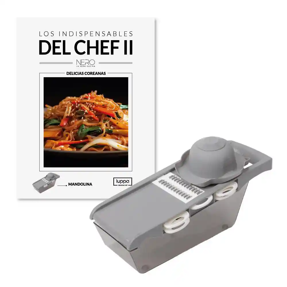 T7 Mandolina Multiusos + Libro Luppa