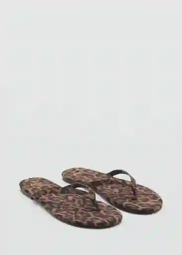 Sandalias Chiqui Negro Talla 37 Mujer Mango