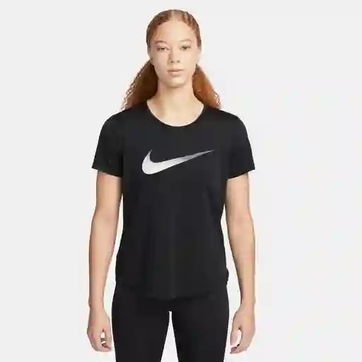 W Nk One Df Swsh Hbr Ss Talla S Camisetas Negro Para Mujer Marca Nike Ref: Dx1025-010