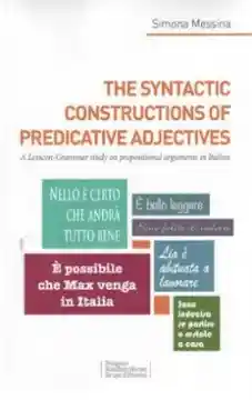 The Syntactic Constructions Of Predicative Adjetives
