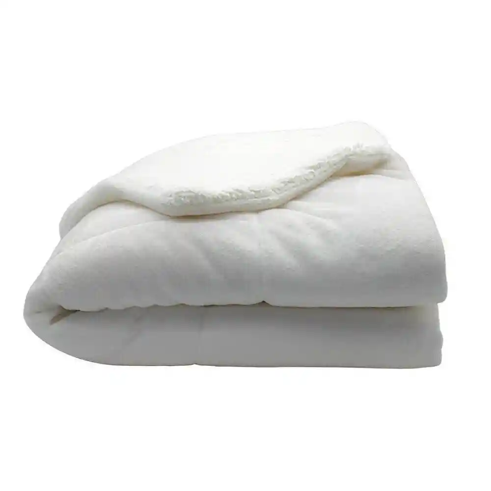 Edredon Cobija Extra Extradobl-blanco