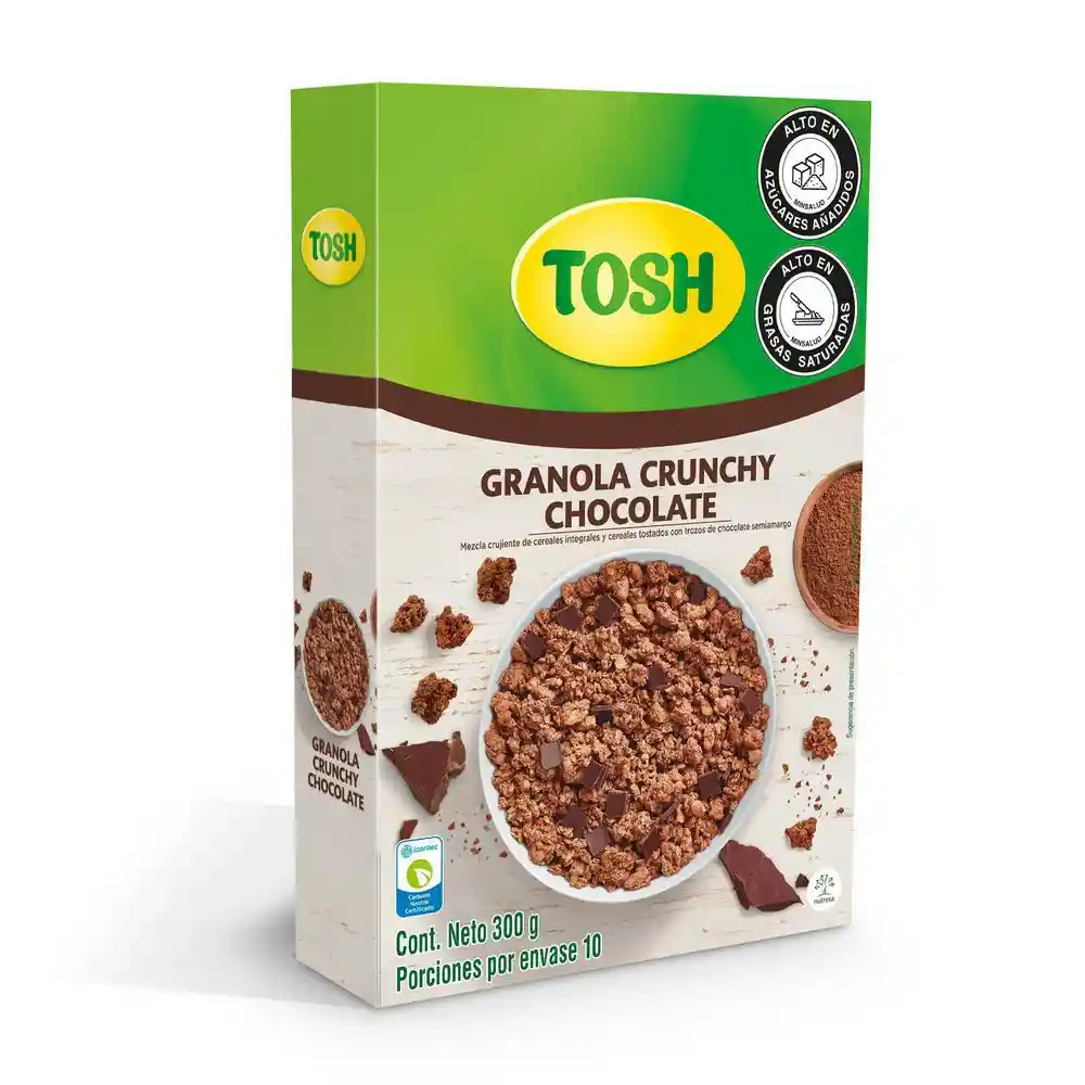 Tosh Granola Crunchy Chocolate