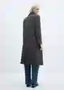 Abrigo Eye Gris Talla S Mujer Mango