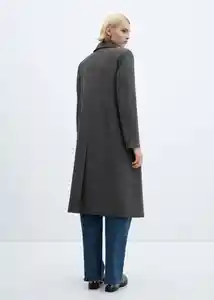 Abrigo Eye Gris Talla S Mujer Mango