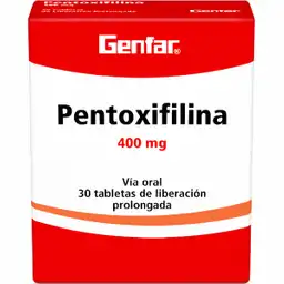 Genfar Pentoxifilina (400 mg)