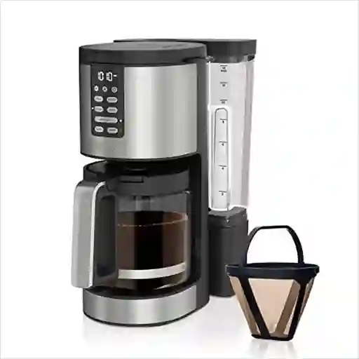 Cafetera Ninja 14 Tazas Programable Con Filtro Permanente Modelo Dcm201 Acero