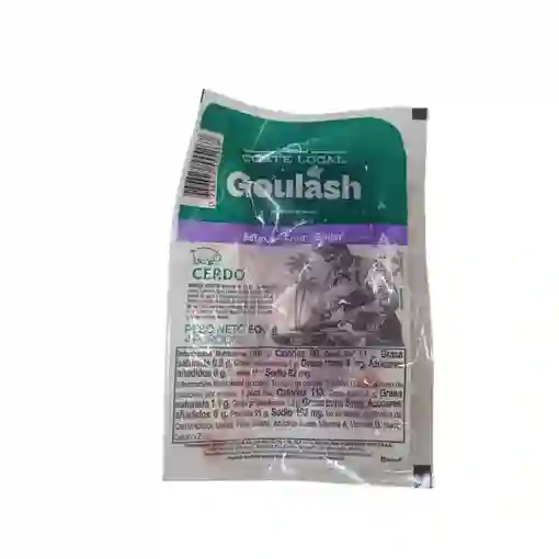 Goulash de Cerdo - Corte Local