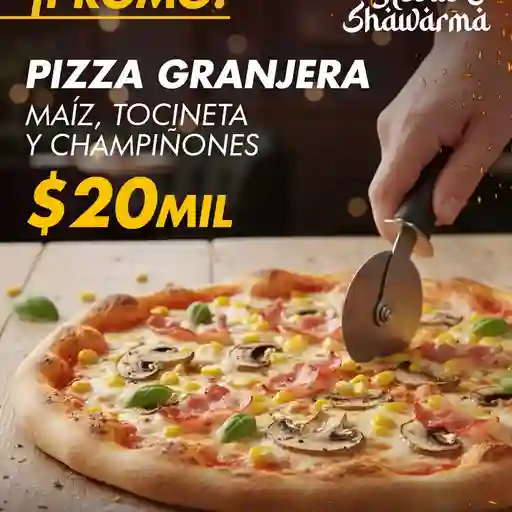 Pizza granjera promo