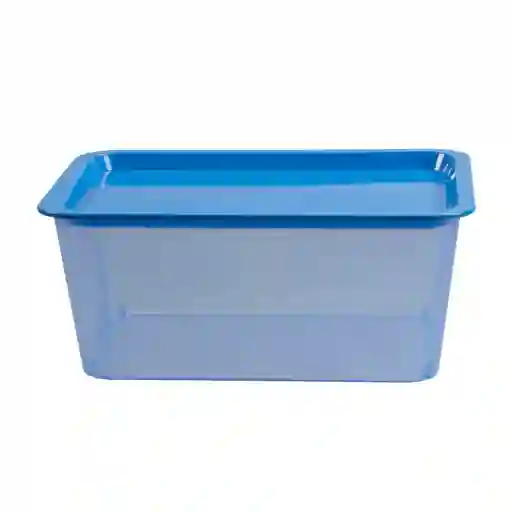 Caja Plástica Promocional Azulino