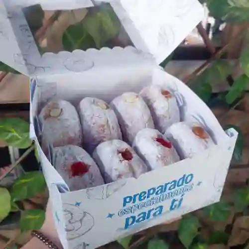 Donas Espolvoreadas Caja X8 Und