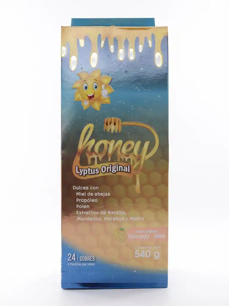 Lyptus Honey Naranja Miel 540 G X 24 Sob