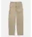 Pantalón Mujer Beige Talla 00 REGULAR American Eagle