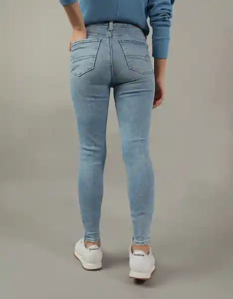 Jean Súper Hi-Rise Jegging Mujer Azul T: 8 LONG American Eagle