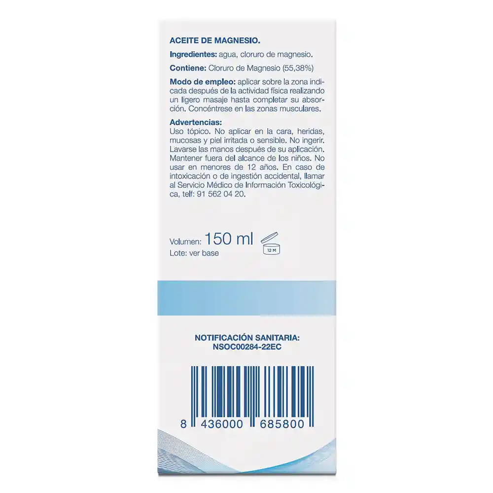 Aceite Magnesio Amlajusticia