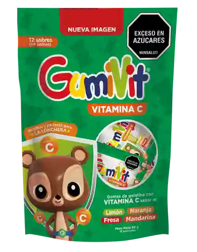 Gumivit Gomas de Gelatina Adicionadas con Vitamina C