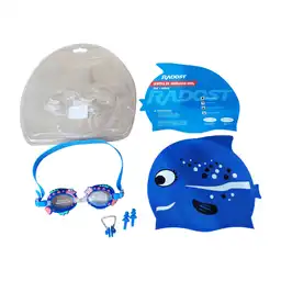 Lentes de Natación Kids Pez + Gorra Radost