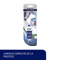 Cepillo Proquident Protesis Dental 2 Cabezales