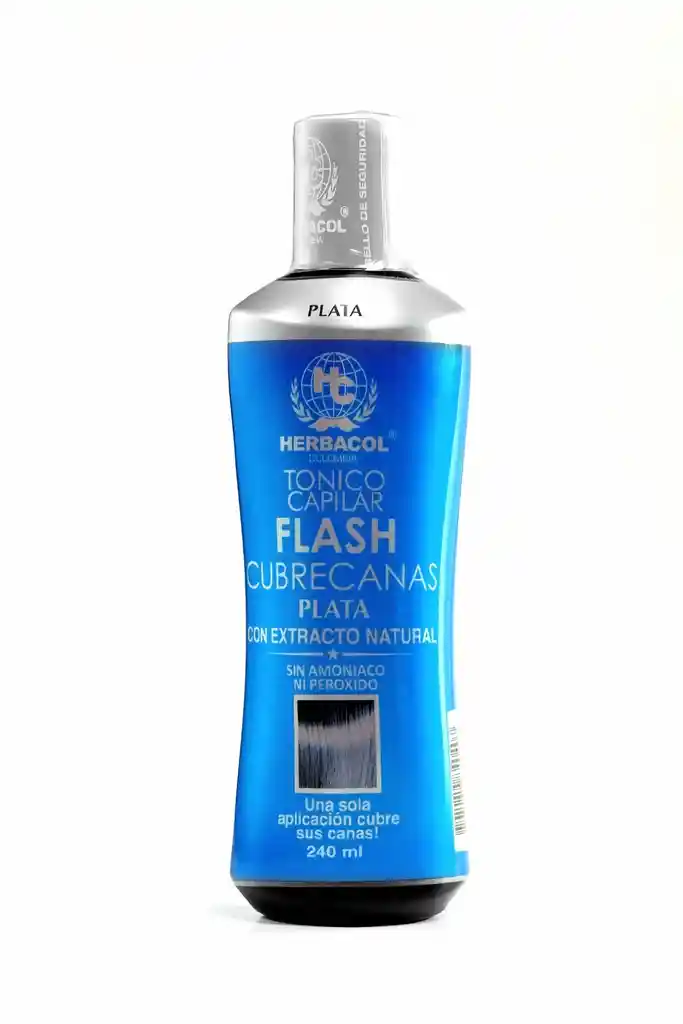 HERBACOL Flash Cubrecanas Plata X 240Ml