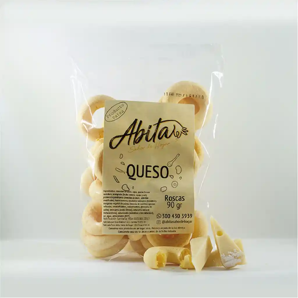 Rosquitas Abita. Sabor De Hogar Botana De Queso