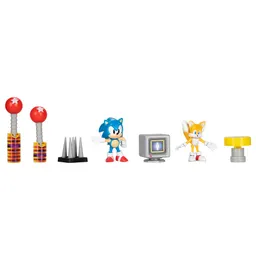 Figura De Acción Sonic 30Th Anniversary Diorama 6.5Cm