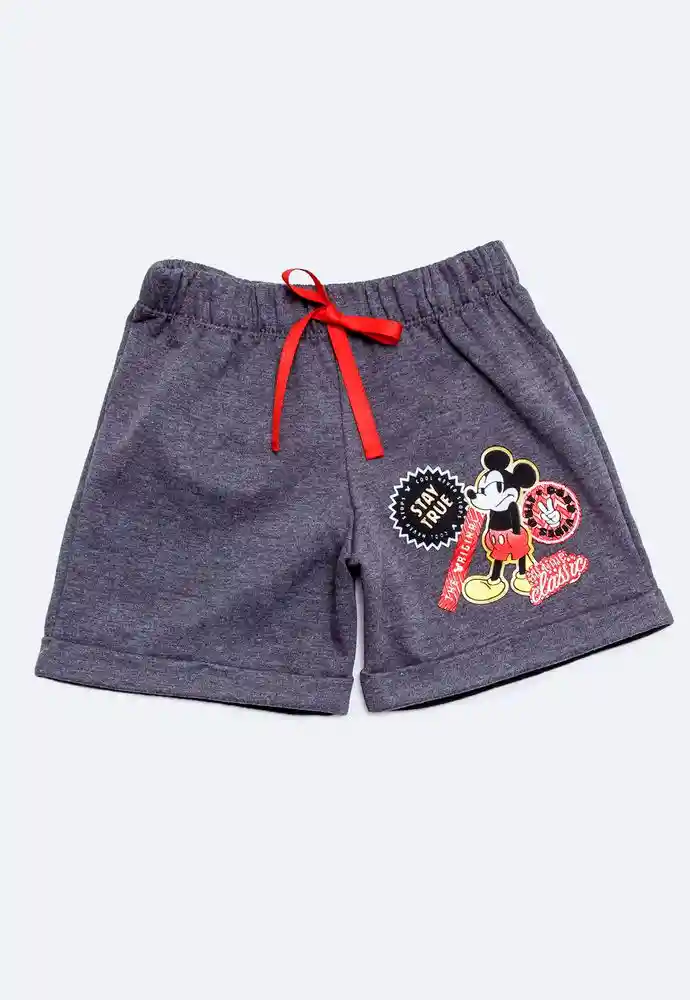 Bermuda 9/12meses-negro