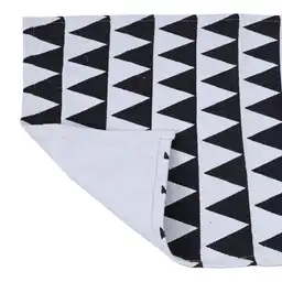 Alfombra Algodón 60x90 Cm Zigzag Kenya