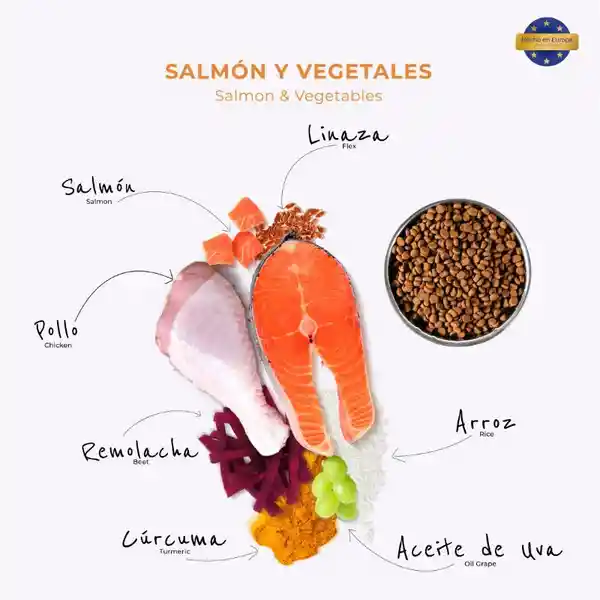 True Nature Alimento Para Gato Adultos Sabor Salmón y Vegetales