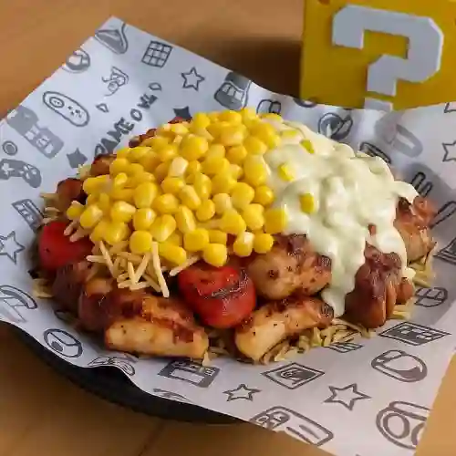 Chuzo Desgranado de Pollo + Maiz