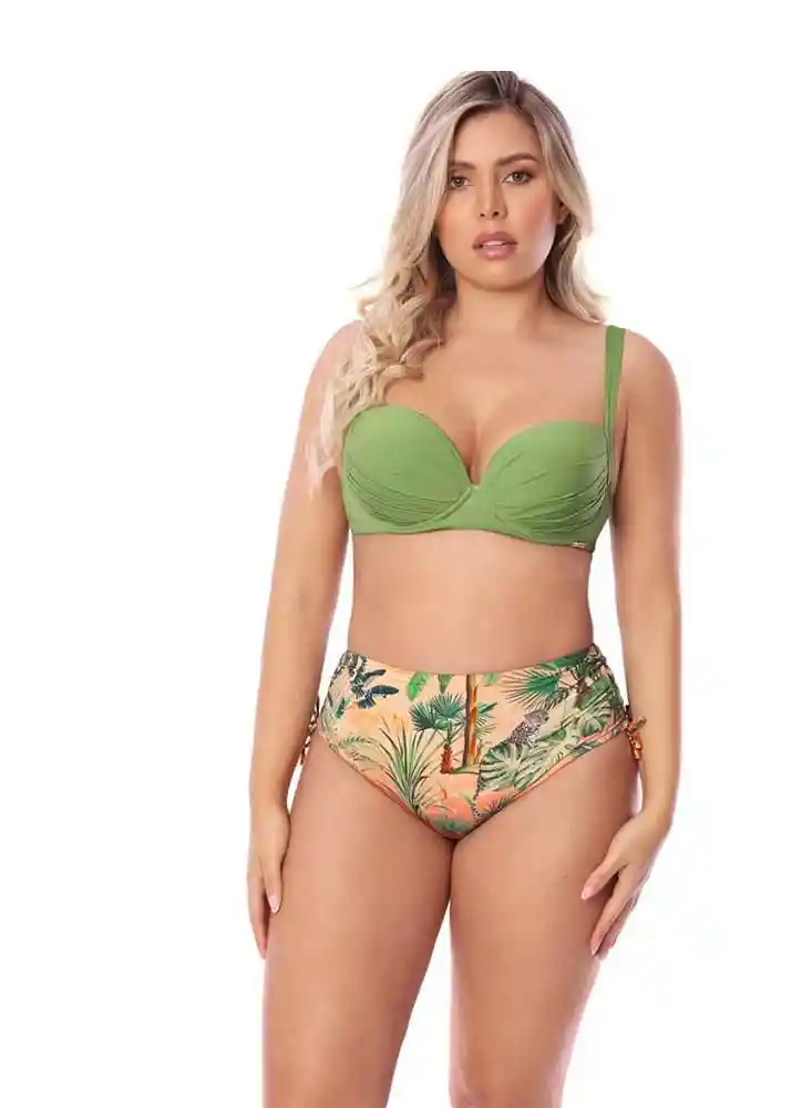 Brasier Baño Ropa de Baño Xl-verde