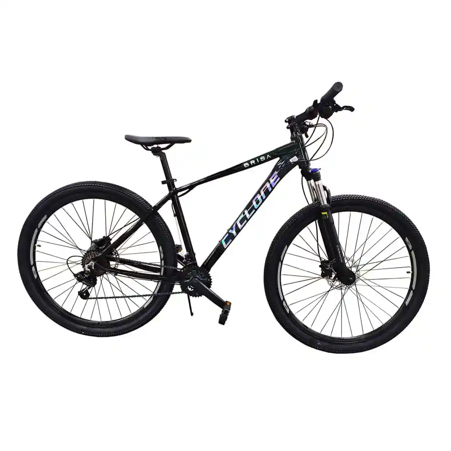 Bicicleta Hombre Cyclone Brisa 27.5 Pulgadas Mtb Montañera Negra/verde