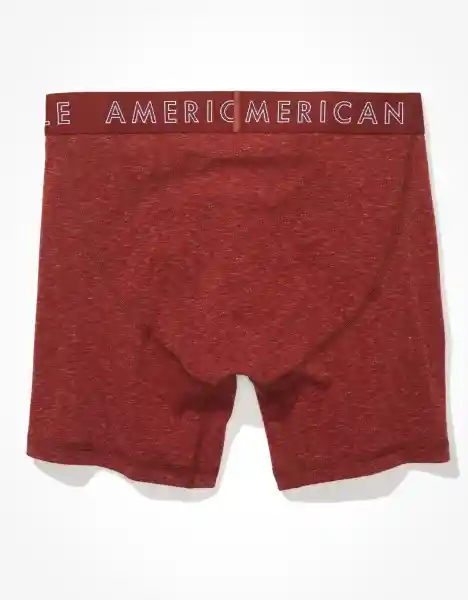 American Eagle Bóxer Clásico 6'' Vino Talla X-Small