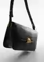 Bolso P Fabu Negro Mujer Mango