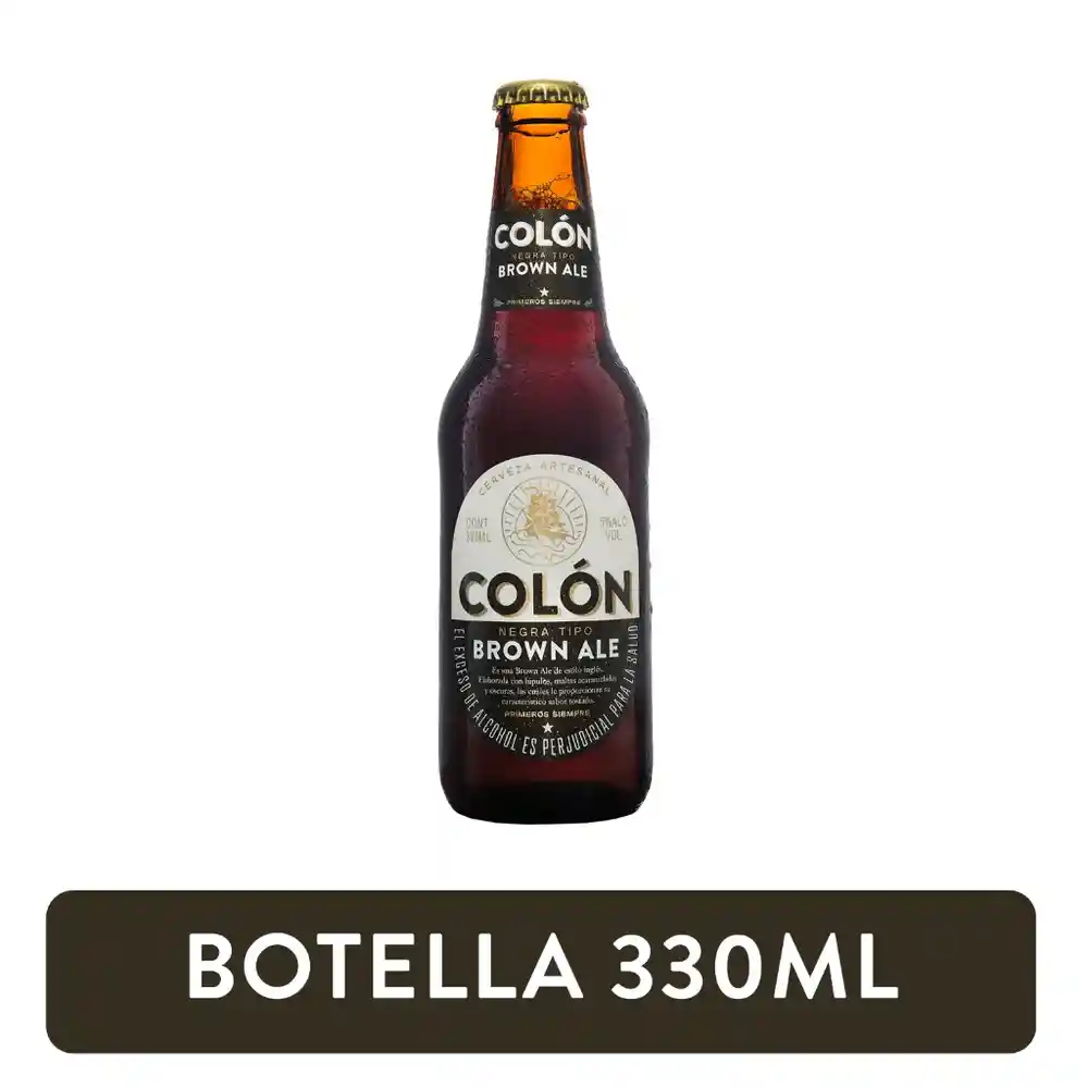 Colón Cerveza Negra Tipo Brown Ale 