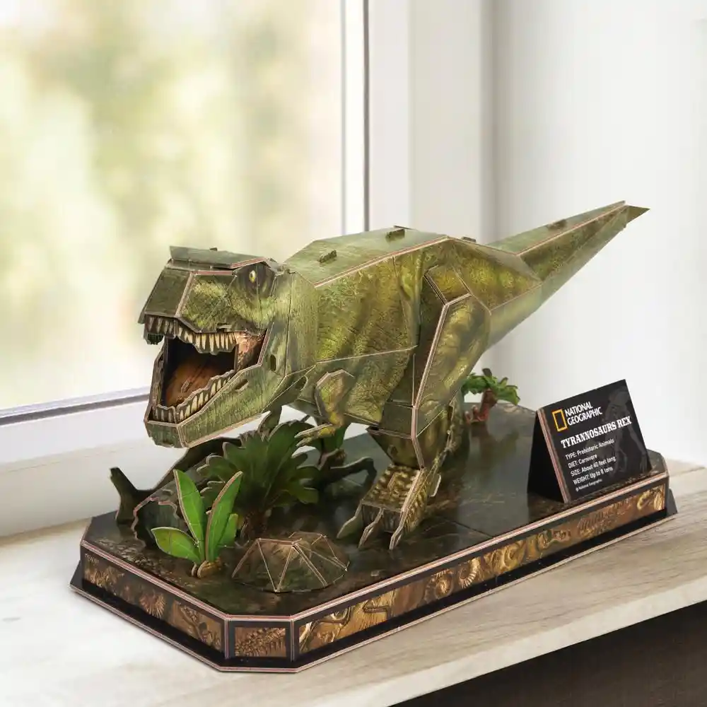 Zuru Inc Rompecabeza Rex Nat Geo e 3D