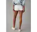 Short Mujer Blanco Talla 6 American Eagle