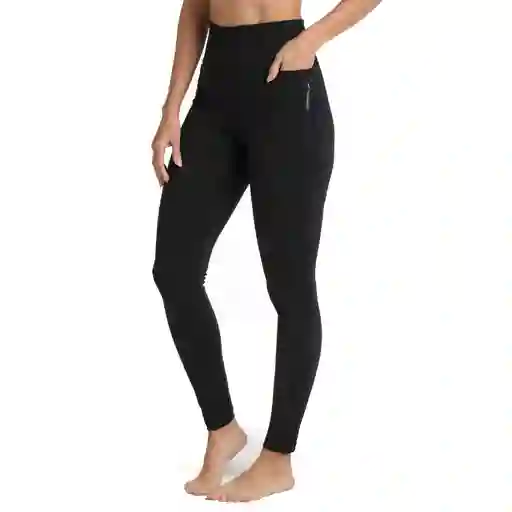 Leggings Sleek Night Mujer Negro-m