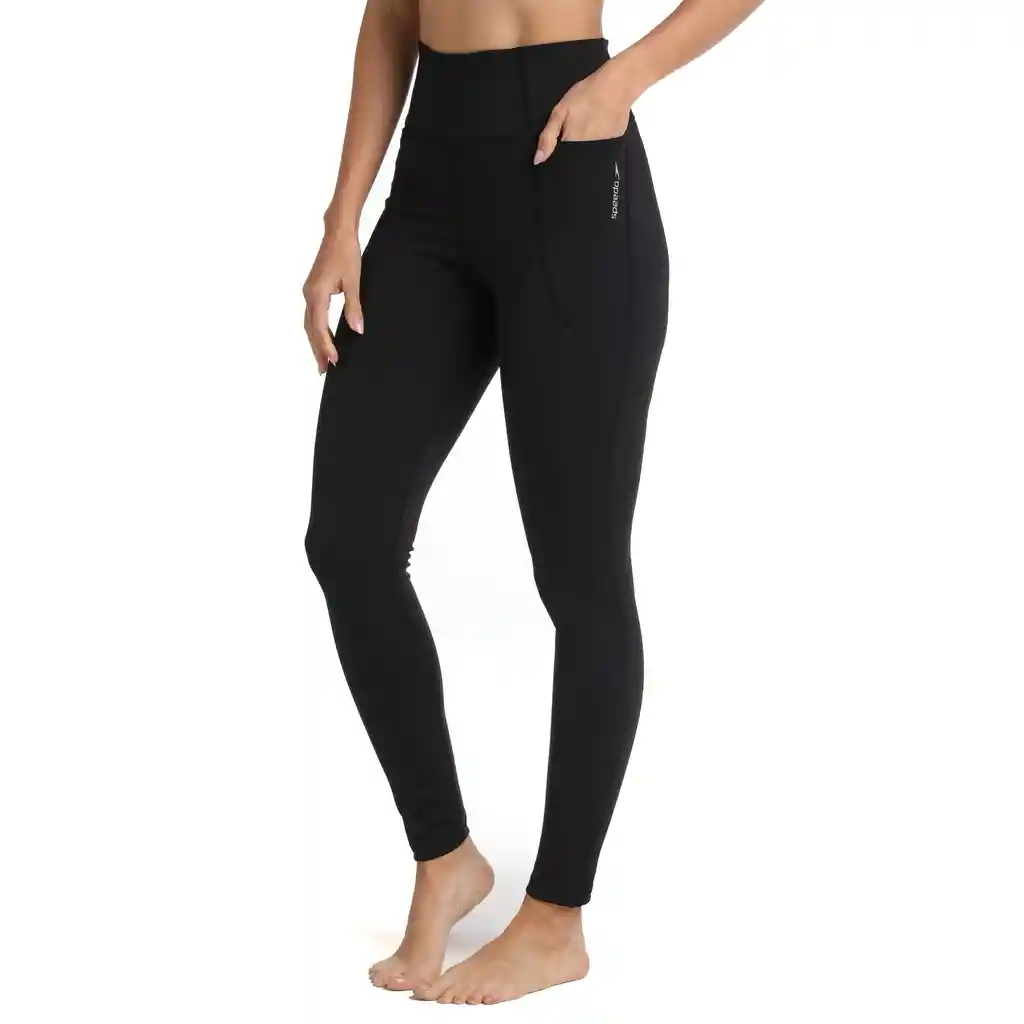 Leggings Sleek Night Mujer Negro-m